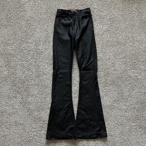 EDIKTED Black Flared Pants